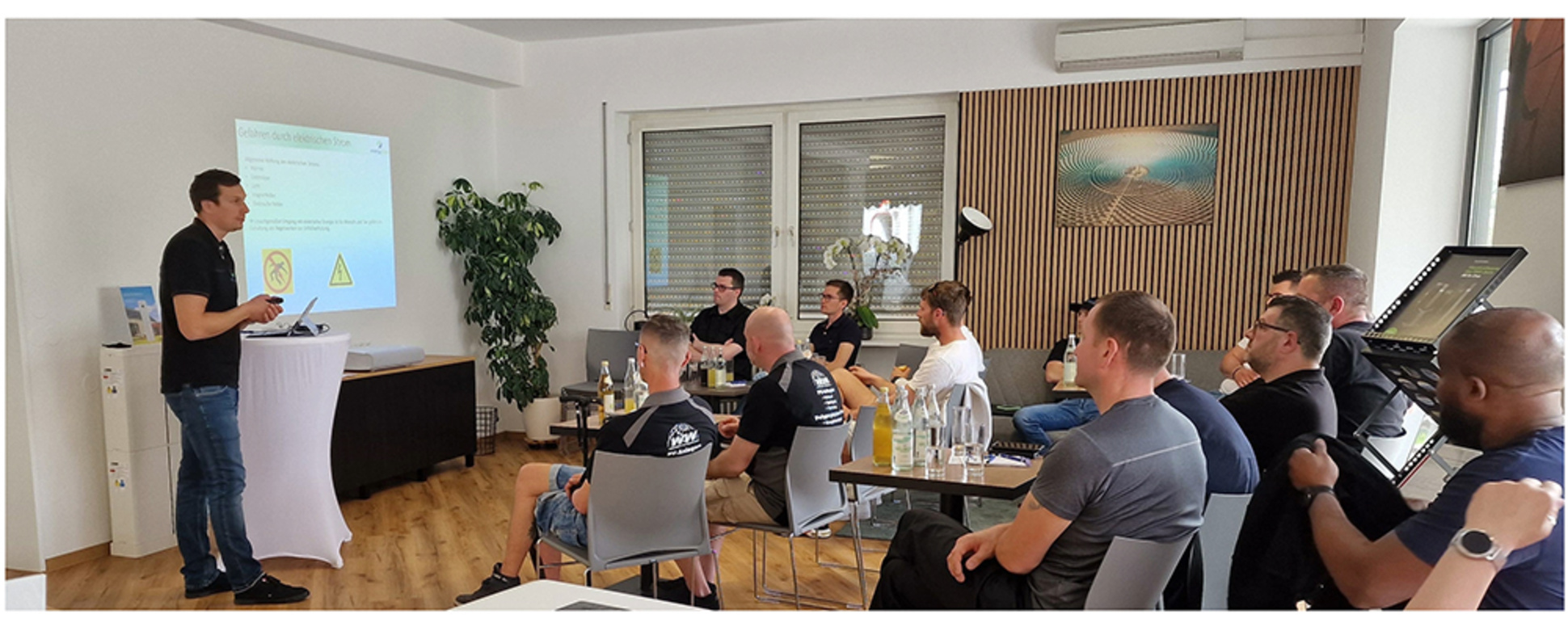 OQS-Schulung im Showroom bei EnergyVision GmbH in Cham