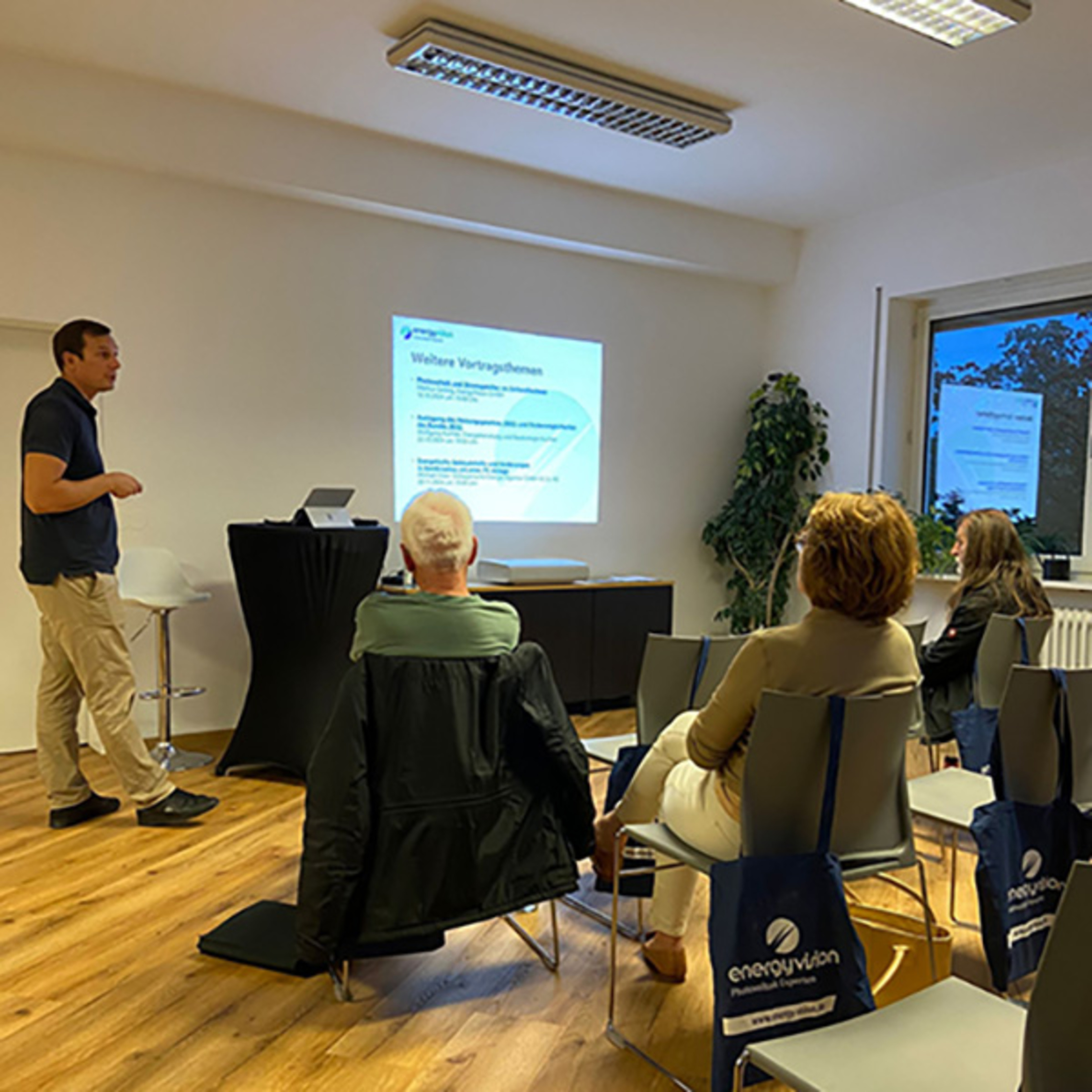 Vorträge bei EnergyVision GmbH in Cham