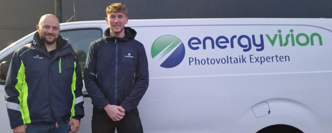 Neuer Azubi im Elektro-Team bei EnergyVision GmbH in Cham